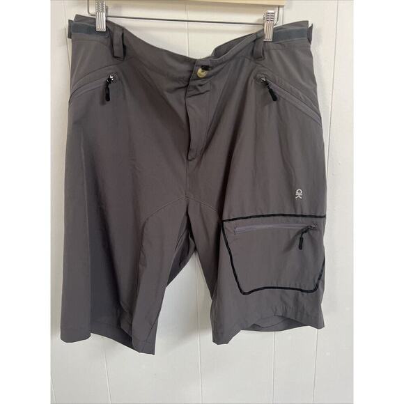 EUC Little Donkey Andy Shorts‎ Mens XXXLarge Gray Cargo Quick Dry Lightweight - Picture 1 of 5